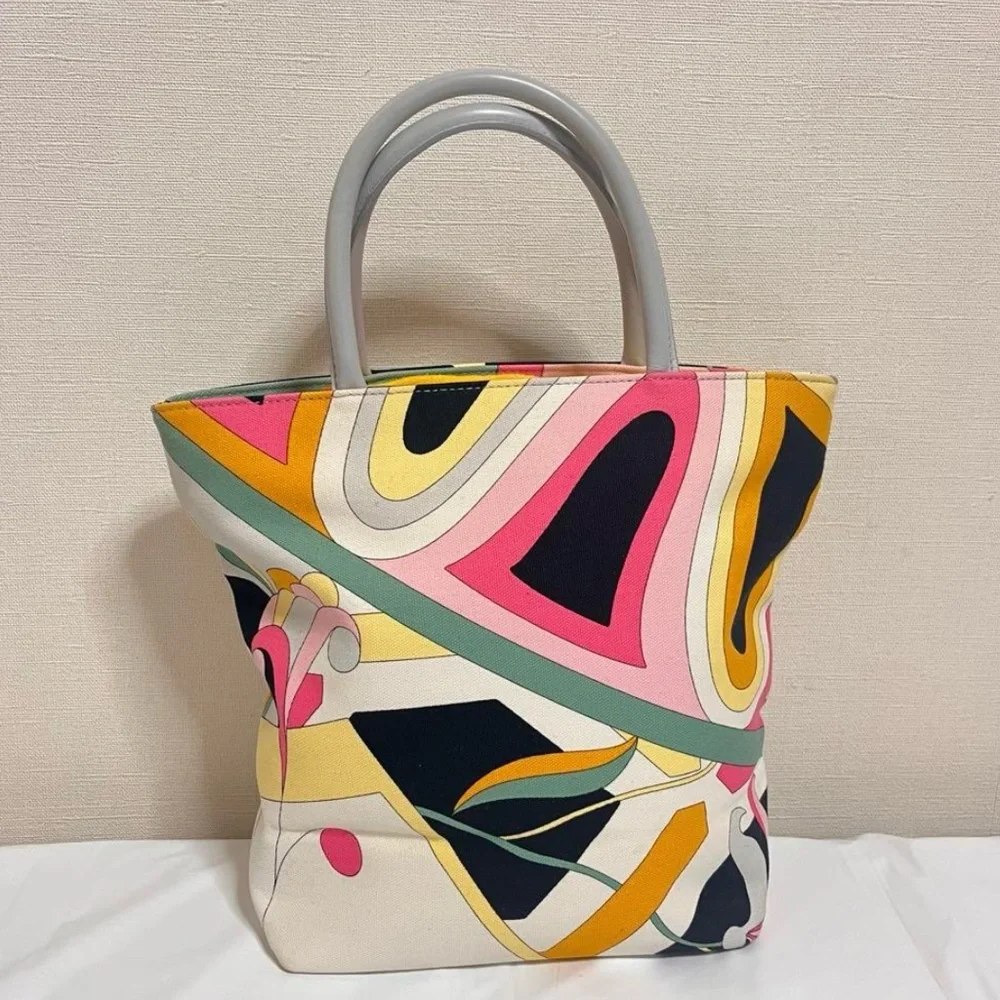 Floral Multicolor Tote Bag - Picture 2 of 7